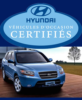 Véhicules d'occasion certifiés à vendre chez Hyundai Drummondville Véhicules d'occasion certifiés