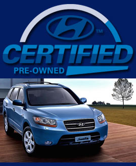 Certified pre-owned Hyundai